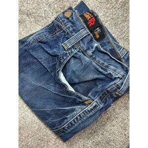 Ariat  FR M3 Loose Straight Jeans Mens 32x36 (Tag 32x38) Blue Denim Work Pants